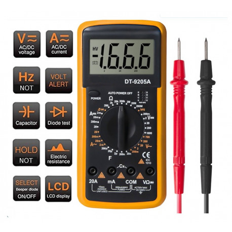 Digitální multimetr TFY DT9205A