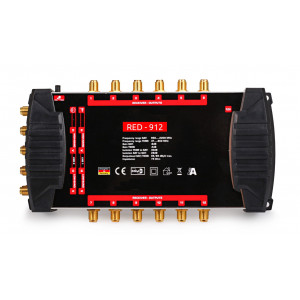 Multipřepínač - aktivní rozbočovač RED-912 pro Skylink