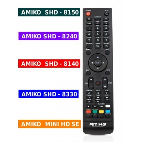 Dálkový ovládač AMIKO HD original