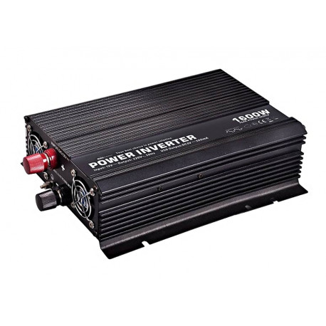 Měnič napětí 12V 1600W modifikovaná sinusovka