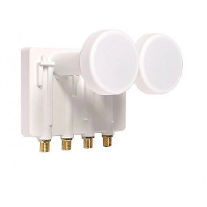 LNB konvertor monoblok Quad 4,3 Skylink