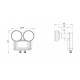 Monoblok QUAD Inverto black 4,3
