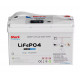 LiFePo4 baterie SHARK 12V 100Ah LCD, Bluetooth