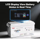 LiFePo4 baterie 12V 200Ah Shark , bluetooth , LCD