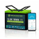 LiFePO4 baterie Green Boss MINI LCD, bluetooth , USB , DC