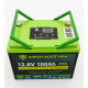 LiFePO4 baterie Green Boss MINI LCD, bluetooth , USB , DC