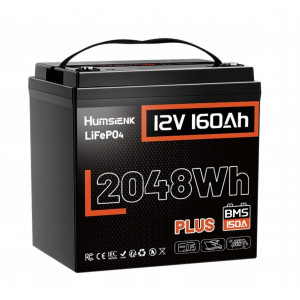 Kompaktní baterie LiFePO4 12V 160Ah HUMSIENK