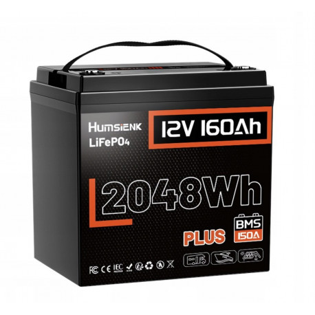 Kompaktní baterie LiFePO4 12V 160Ah HUMSIENK