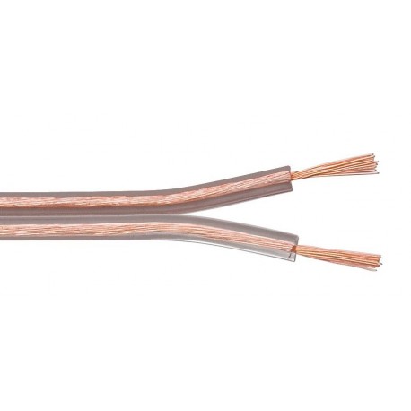 Repro kabel EVERCON RC-275 2x0,75 mm transparentní