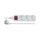 Prodlužovací kabel s vypínačem 5 metrů - 3 zásuvky